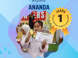 Juara 1 Karate Kelas Junior Kumite 48 KG Putri FORKI